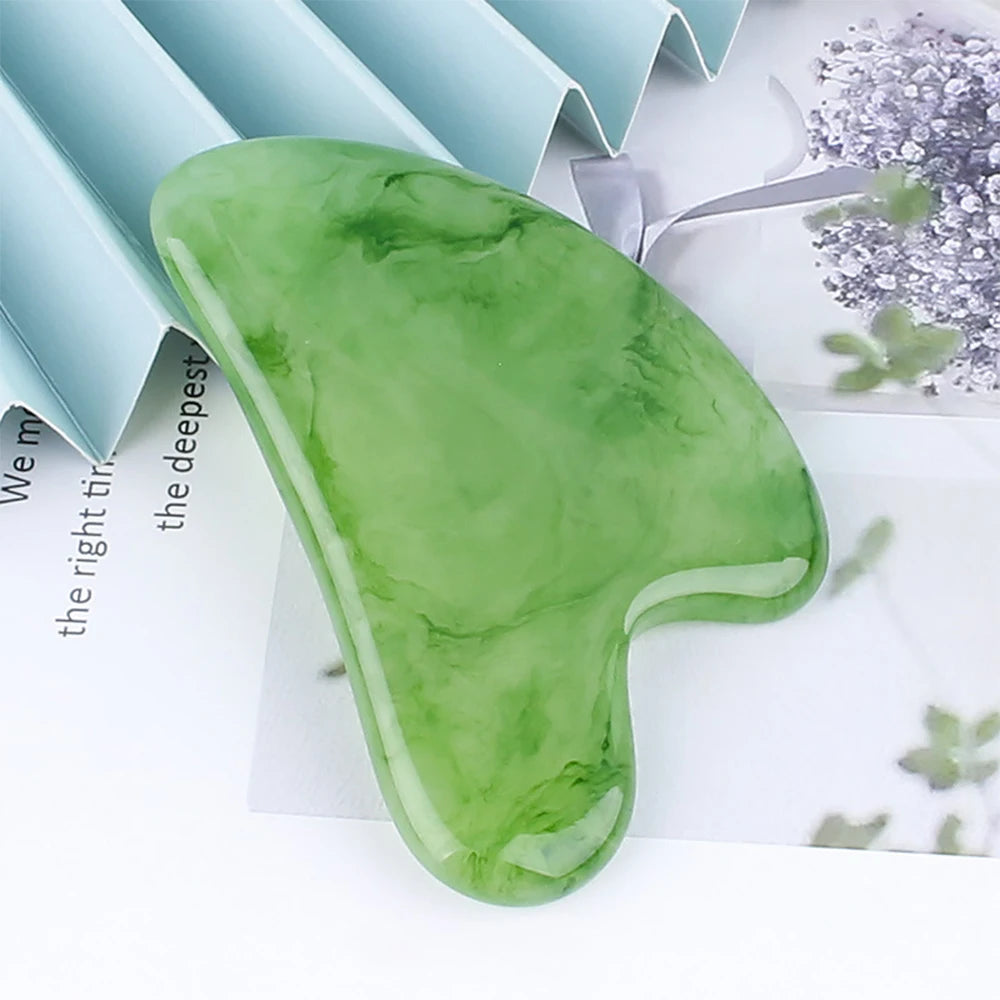 Resin Gua Sha Board – Lymphatic Drainage Massager