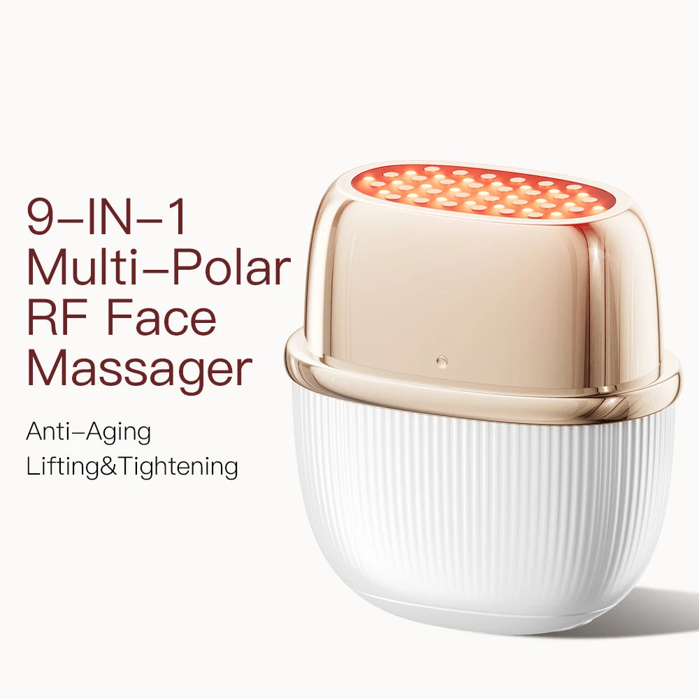 ANLAN Professional 9-in-1 Anti-Aging System — 24K Gold Facial Lifting & Tightening