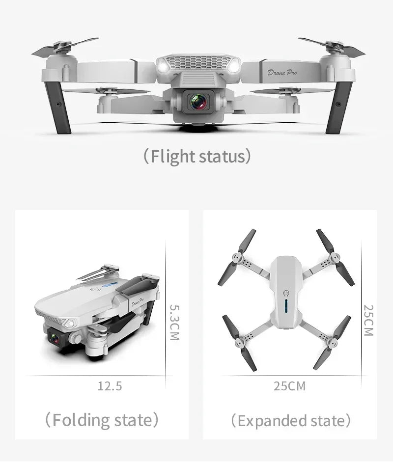 E88Pro 4K Drone WiFi FPV